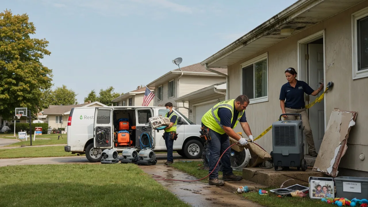 Water Damage Restoration in Carmichaels, PA near me